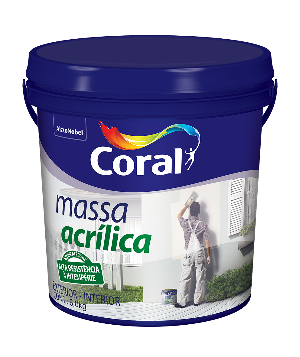 Coral Massa Acrílica 